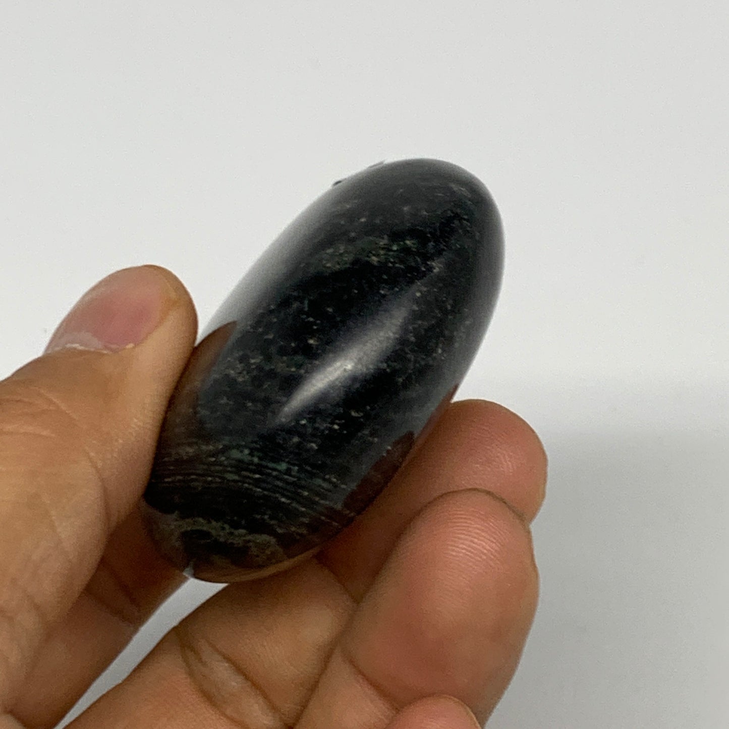 88.9g, 2.1"x1.9"x0.9", Crocodile Kambaba Jasper Palm-Stone @Madagascar, B28087