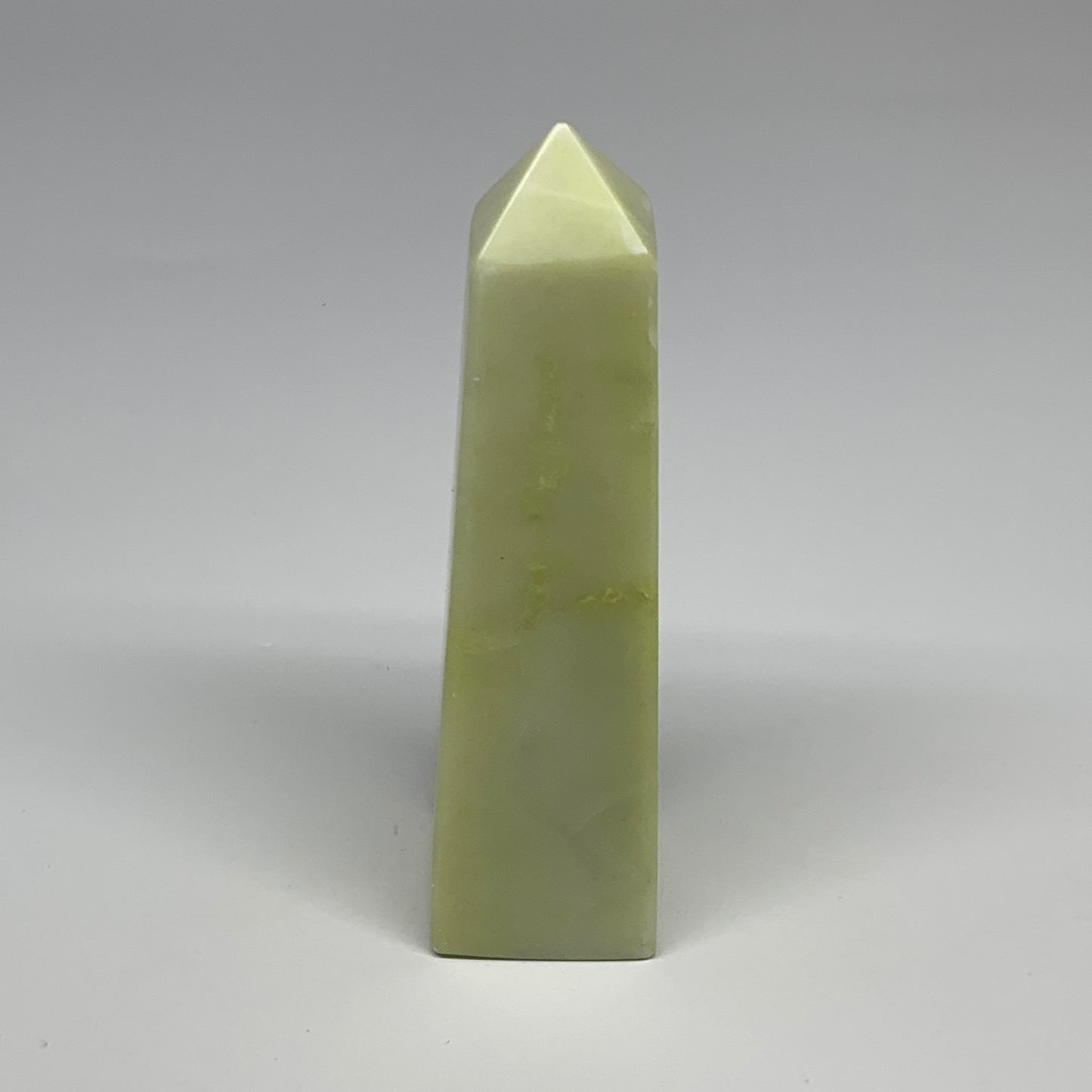 276g, 5.1"x1.4"x1.4", Serpentine Point Tower Obelisk Crystal @Pakistan, B29608