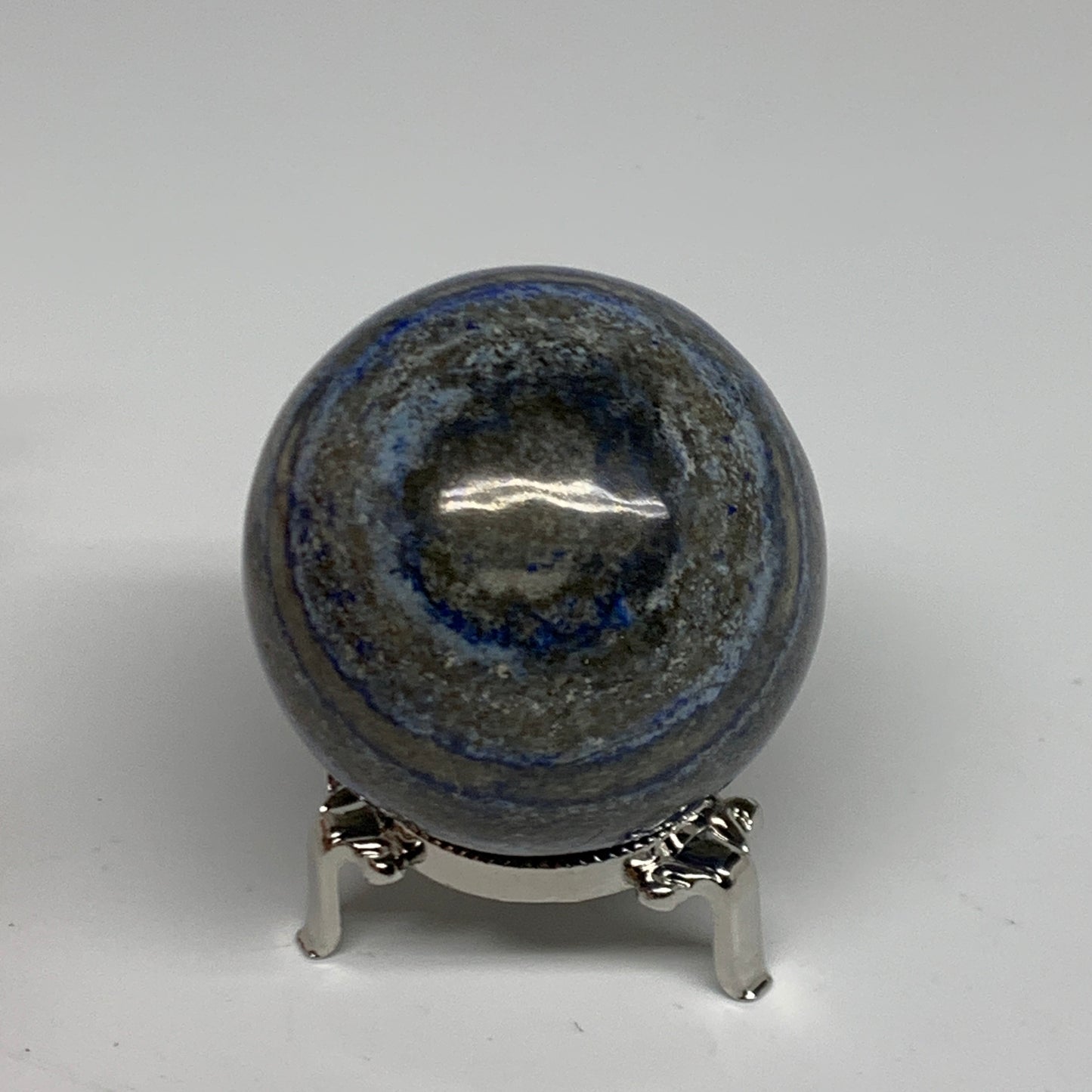 0.84 lbs, 2.5" (82mm), Lapis Lazuli Sphere Ball Gemstone @Afghanistan, B33185