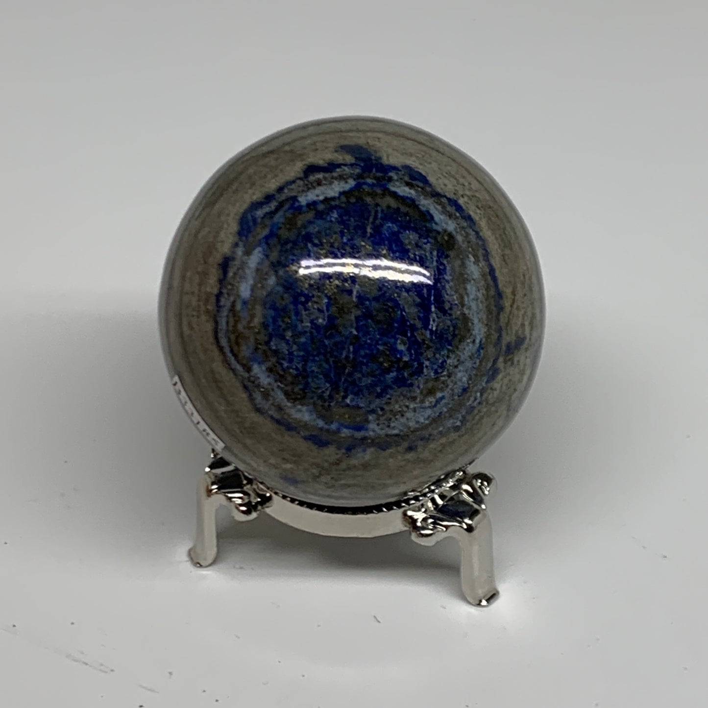 0.84 lbs, 2.5" (82mm), Lapis Lazuli Sphere Ball Gemstone @Afghanistan, B33185