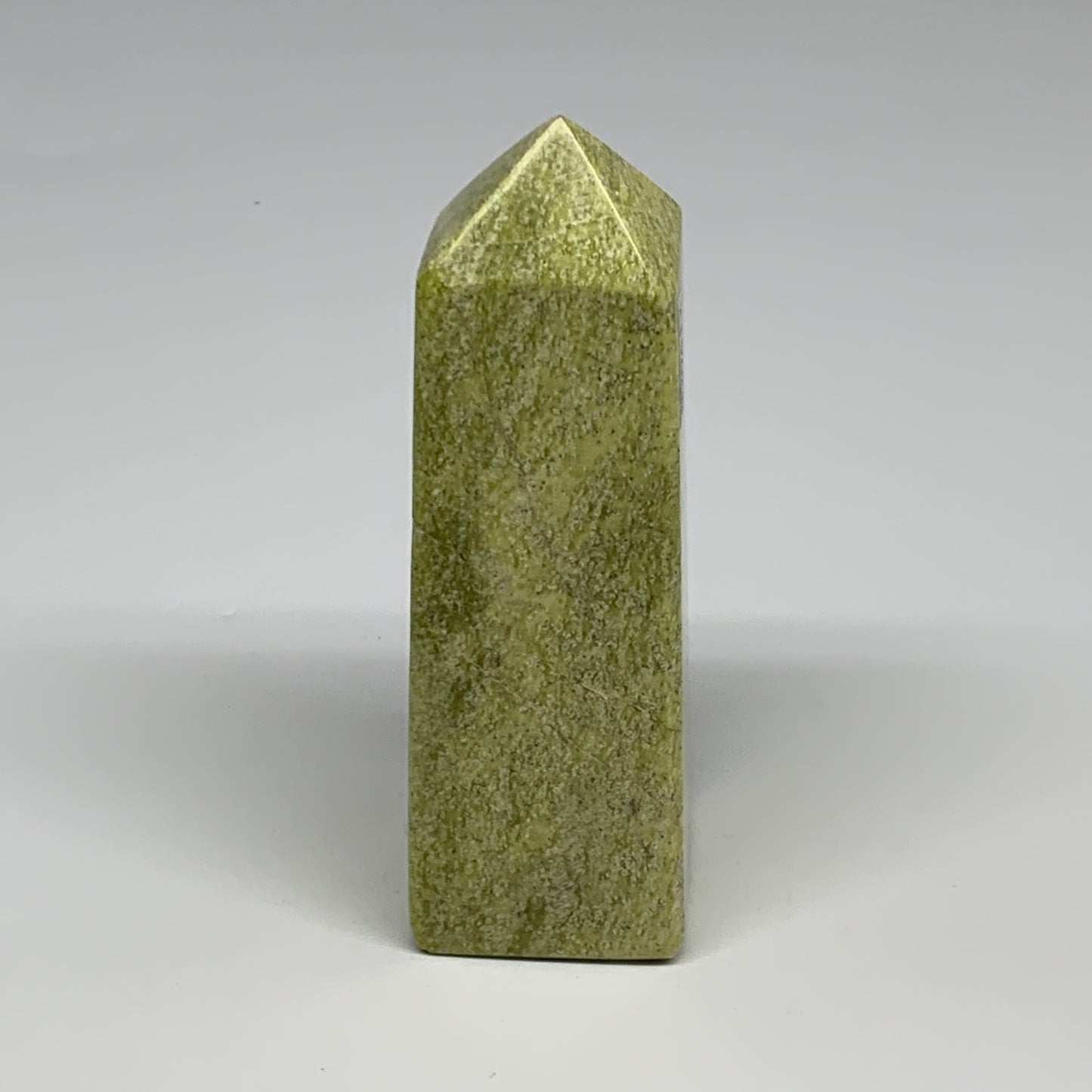 247.9g, 4.2"x1.4"x1.4", Serpentine Point Tower Obelisk Crystal @Pakistan, B29612