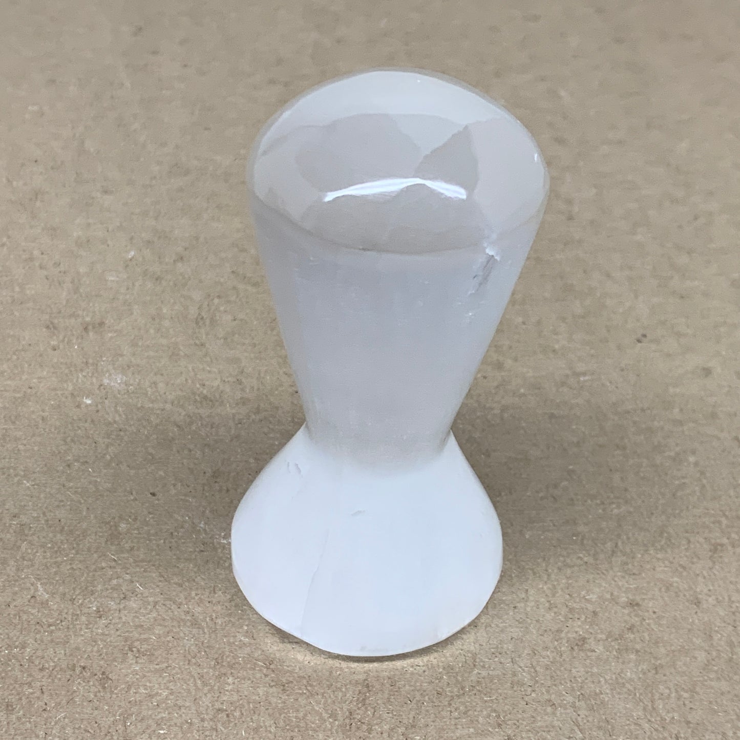 192g, 3.5"x1.8", Natural Selenite Crystal Mushroom Gemstone, B36651