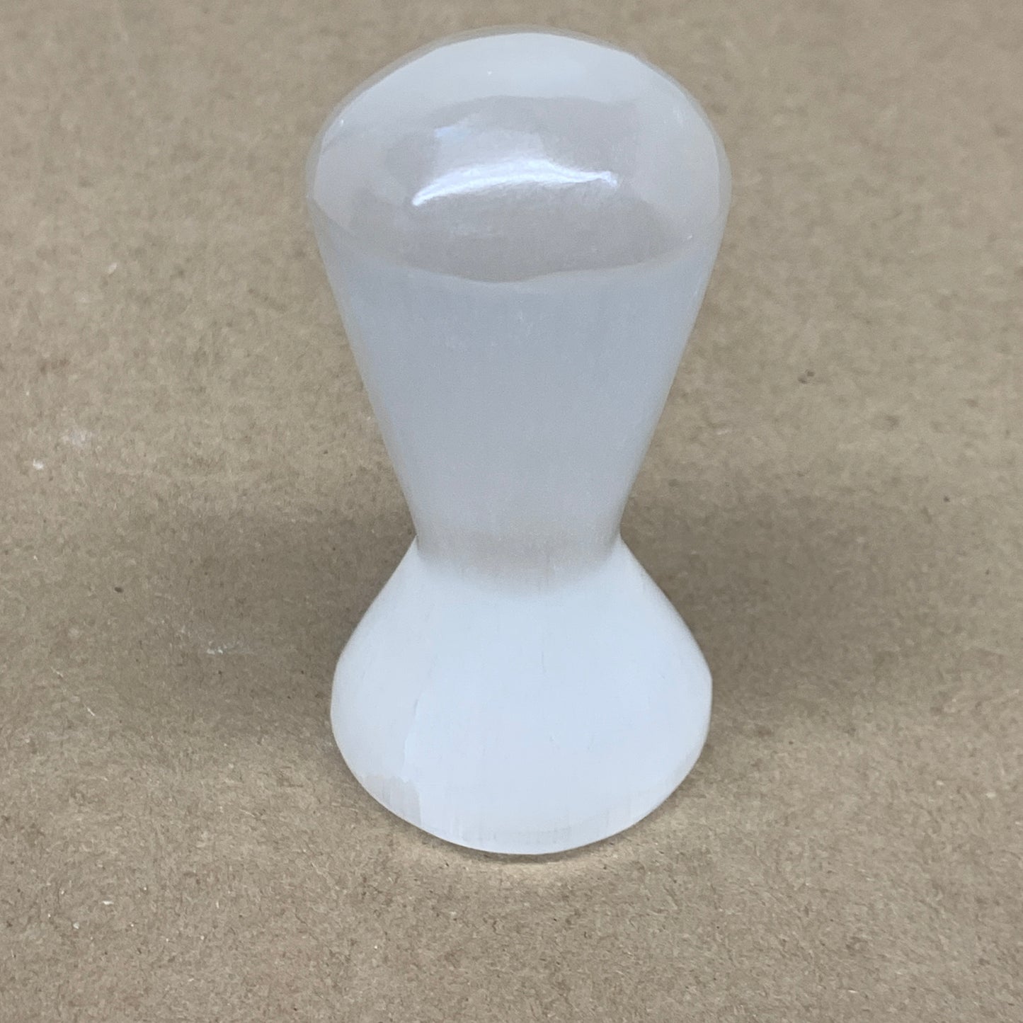 192g, 3.5"x1.8", Natural Selenite Crystal Mushroom Gemstone, B36651