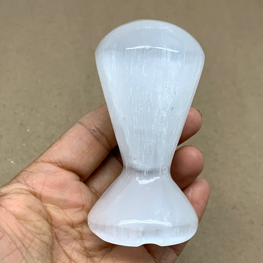 192g, 3.6"x1.8", Natural Selenite Crystal Mushroom Gemstone, B36653