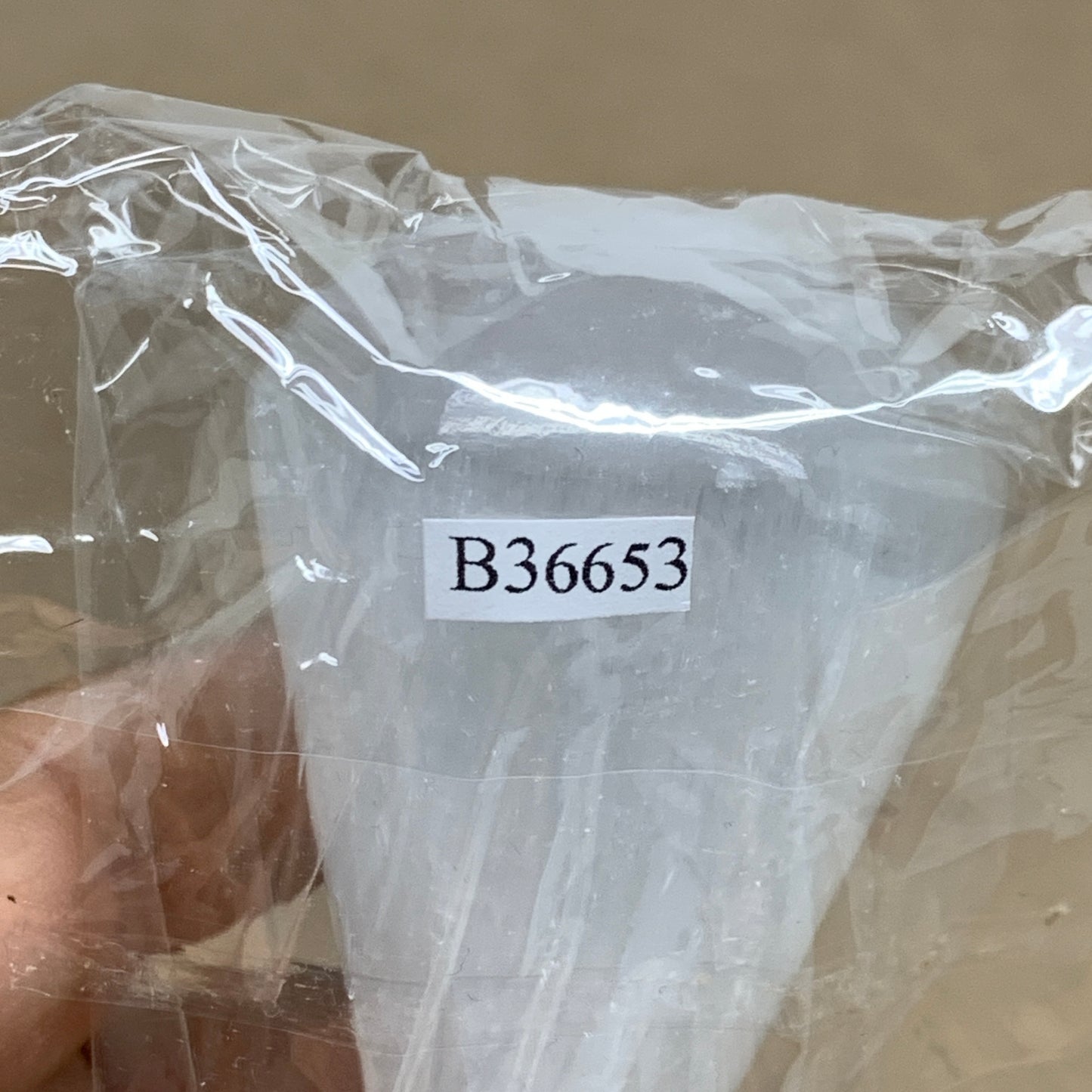 192g, 3.6"x1.8", Natural Selenite Crystal Mushroom Gemstone, B36653