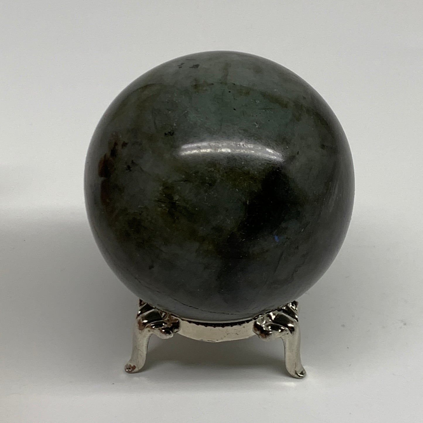 0.63 lbs, 2.3"(58mm), Natural Labradorite Sphere Gemstone,Crystal, B35310