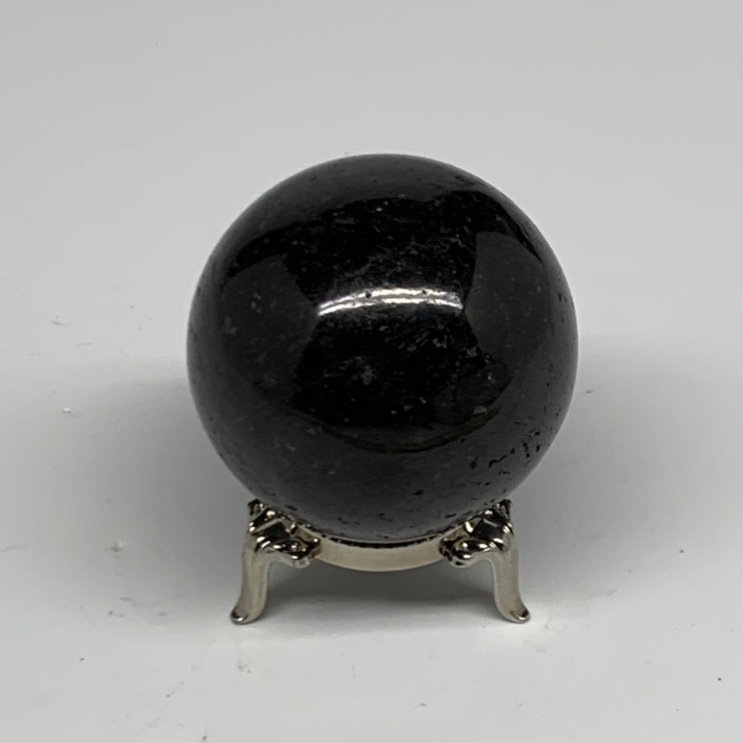 233.2g,2.1"(52mm), Natural Black Tourmaline Sphere Ball Gemstone @Brazil,B27301