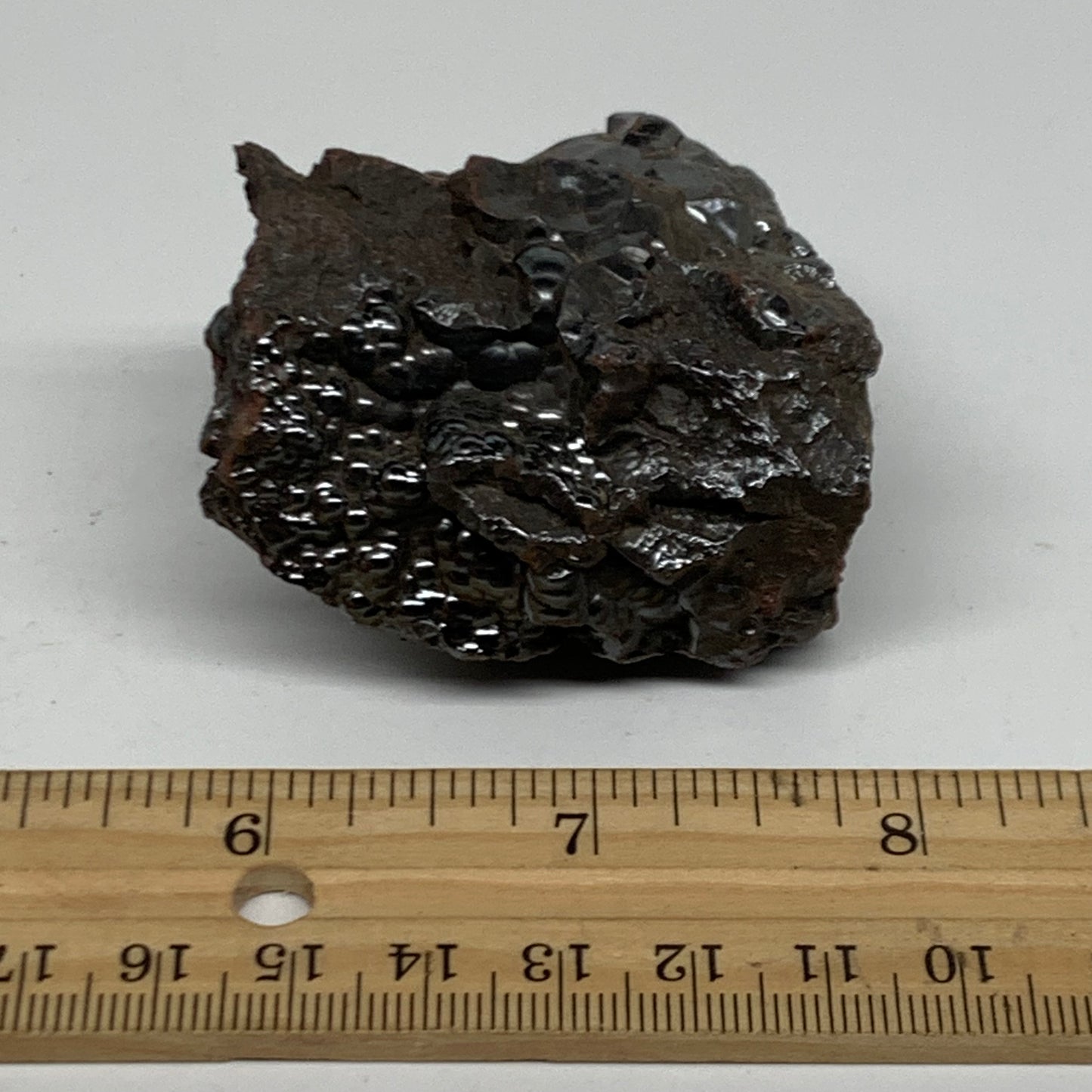 173.1g, 2.1"x2"x1.3", Rough Hematite Botryoidal Mineral Crystal, B38431