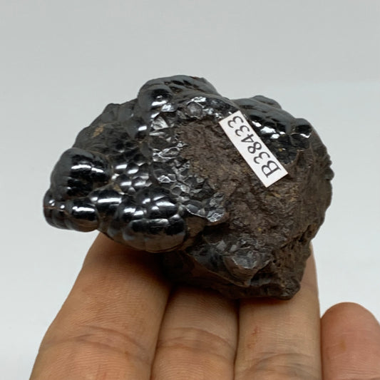 121.4g, 2.1"x1.4"x1.3", Rough Hematite Botryoidal Mineral Crystal, B38433