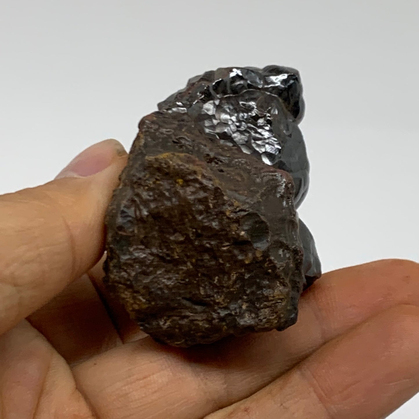 121.4g, 2.1"x1.4"x1.3", Rough Hematite Botryoidal Mineral Crystal, B38433