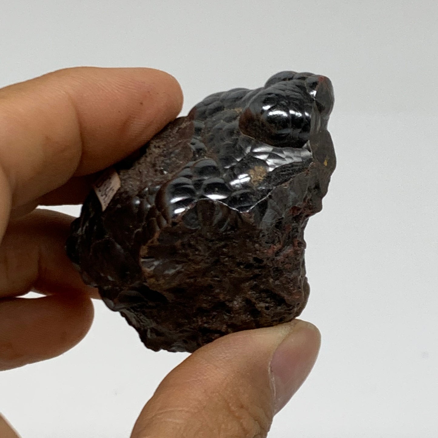 121.4g, 2.1"x1.4"x1.3", Rough Hematite Botryoidal Mineral Crystal, B38433