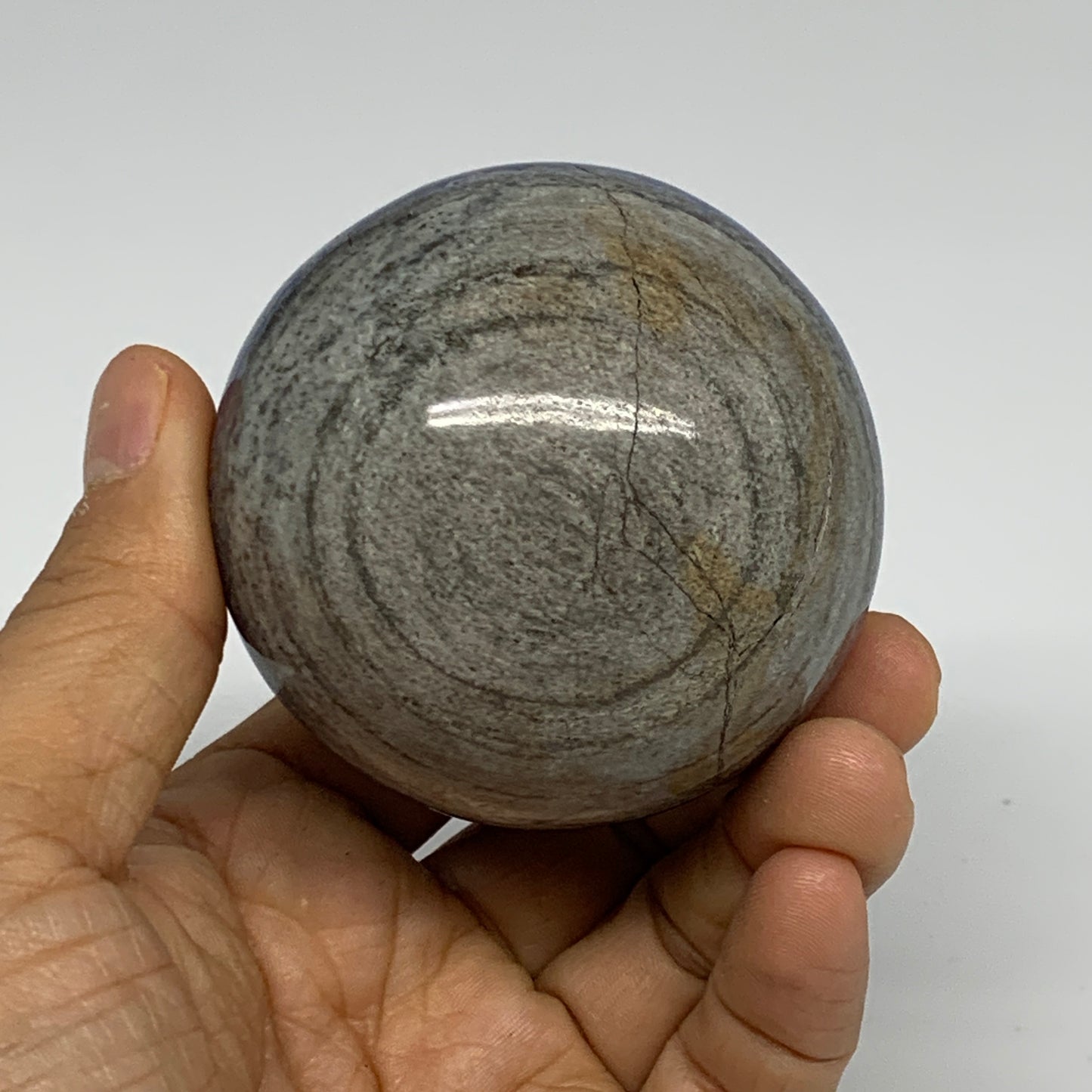 0.84 lbs, 2.5" (62mm), Lapis Lazuli Sphere Ball Gemstone @Afghanistan, B33196
