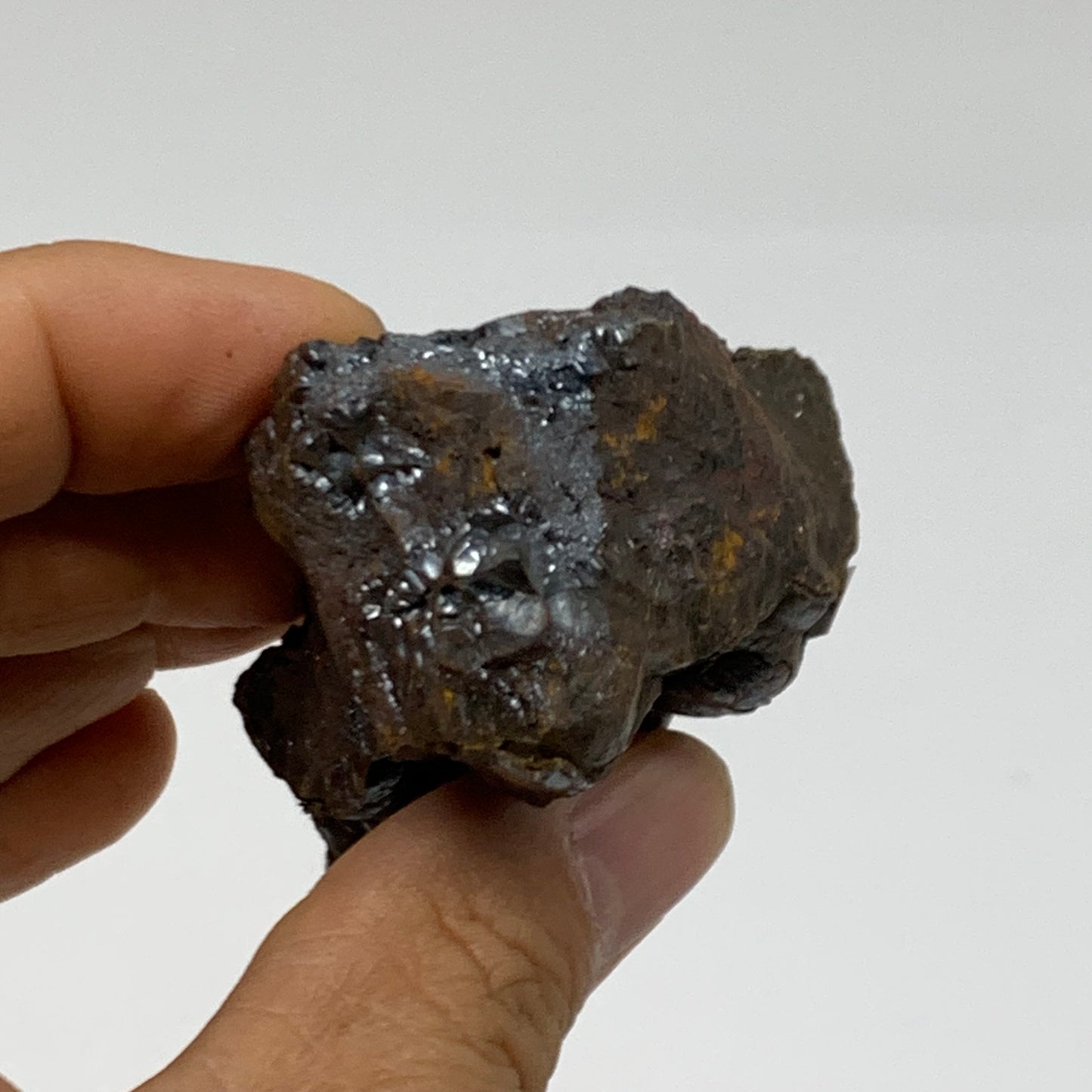 120g, 2.4"x1.5"x1.2", Rough Hematite Botryoidal Mineral Crystal, B38434