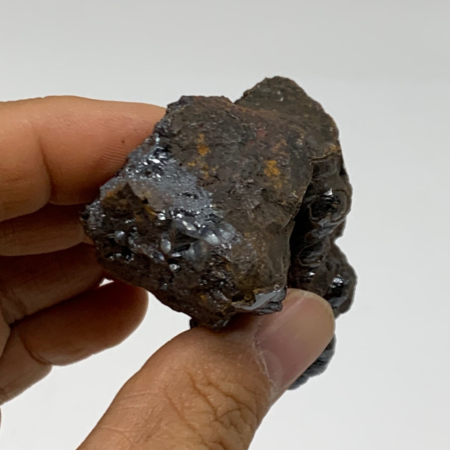 120g, 2.4"x1.5"x1.2", Rough Hematite Botryoidal Mineral Crystal, B38434