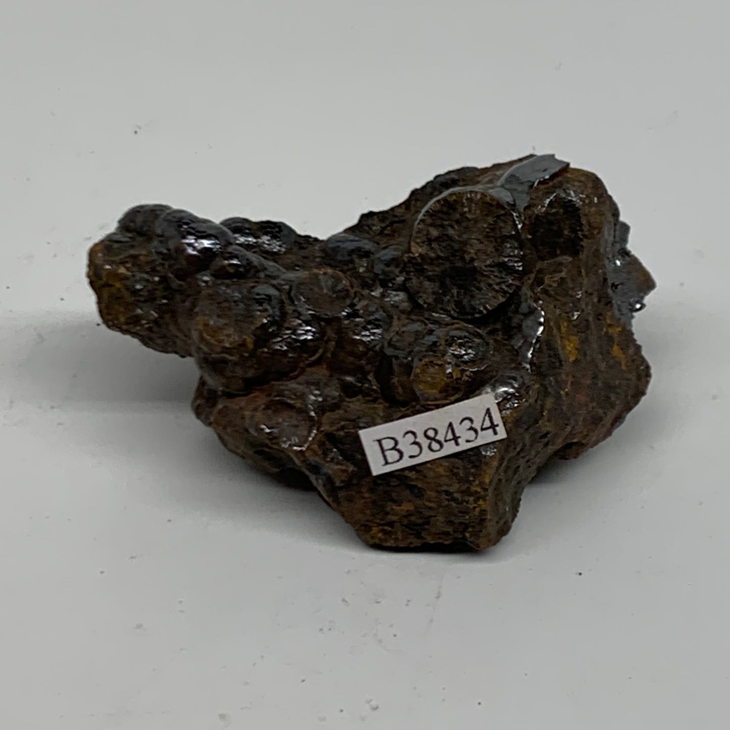 120g, 2.4"x1.5"x1.2", Rough Hematite Botryoidal Mineral Crystal, B38434