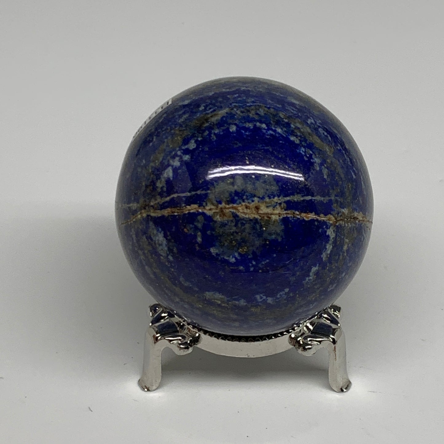 0.84 lbs, 2.5" (62mm), Lapis Lazuli Sphere Ball Gemstone @Afghanistan, B33196