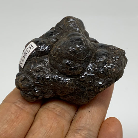 135.4g, 2.3"x1.9"x1.4", Rough Hematite Botryoidal Mineral Crystal, B38435