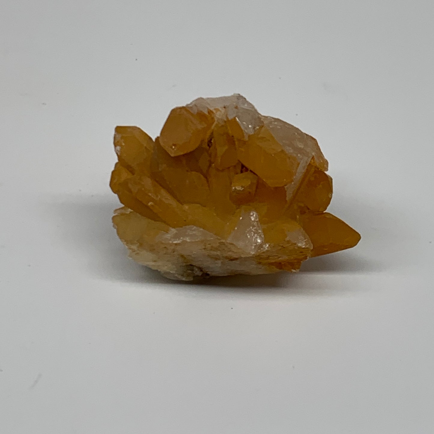 45.4g, 1.9"x1.4"x1.2", Orange Quartz Cluster Crystal Terminated @Brazil, B28891