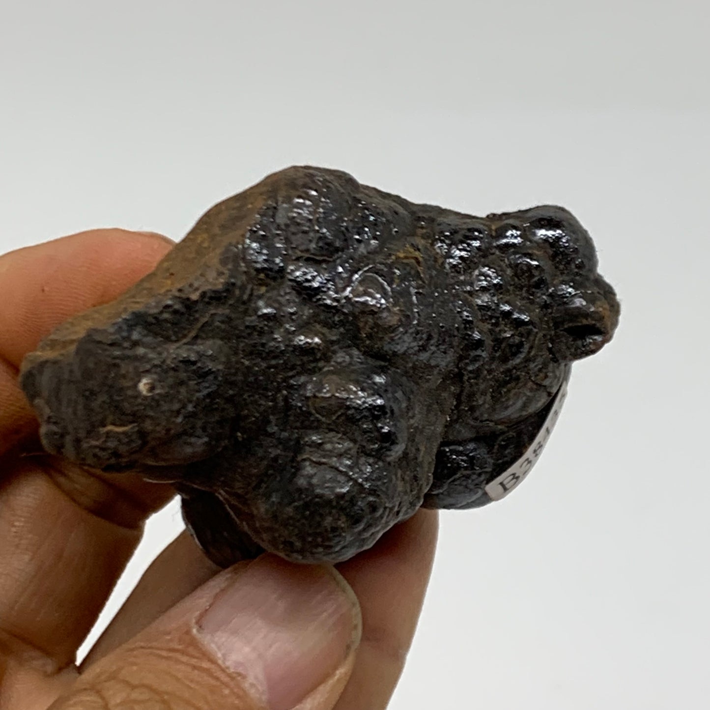 135.4g, 2.3"x1.9"x1.4", Rough Hematite Botryoidal Mineral Crystal, B38435