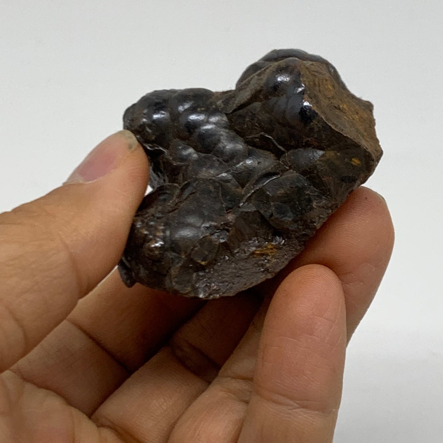 135.4g, 2.3"x1.9"x1.4", Rough Hematite Botryoidal Mineral Crystal, B38435