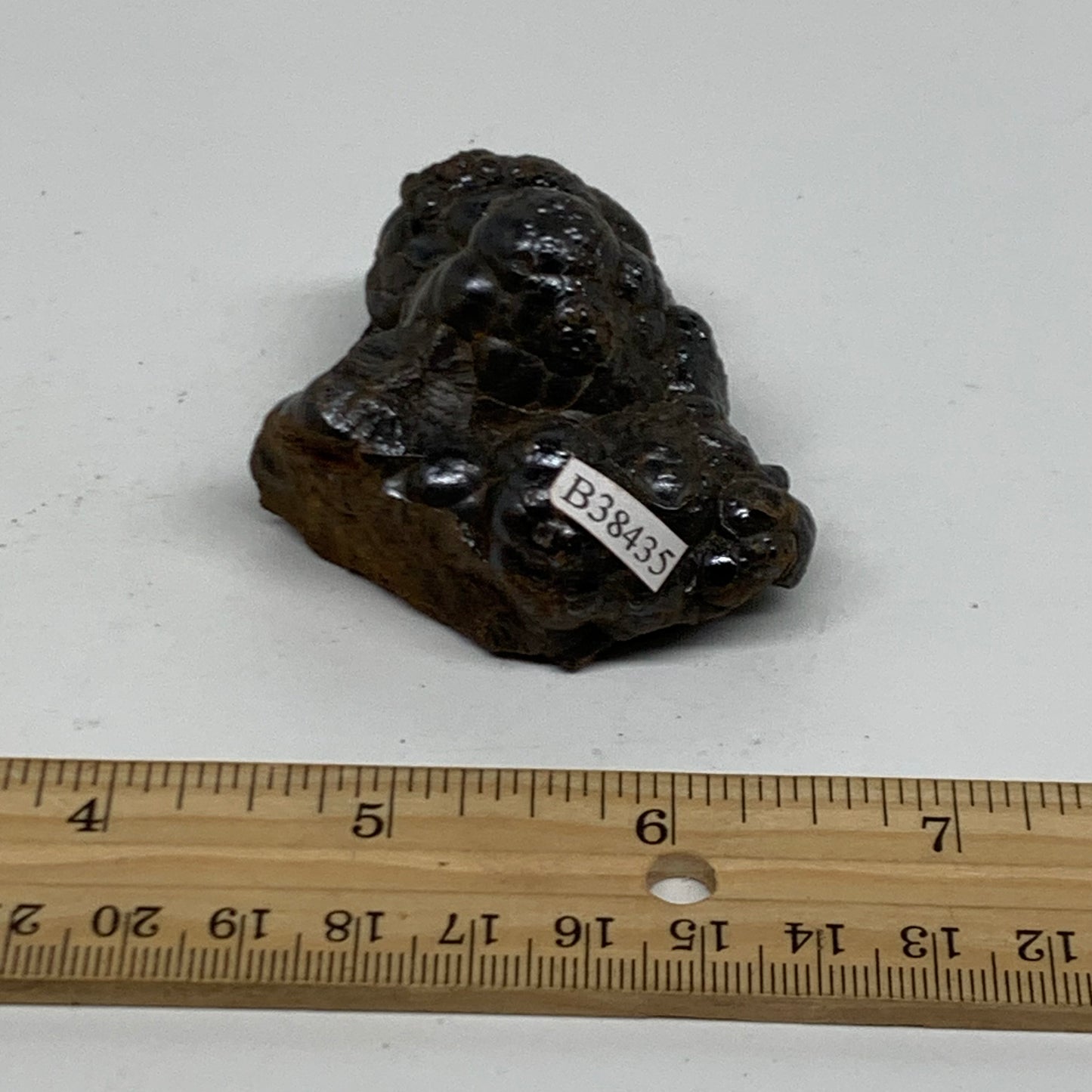 135.4g, 2.3"x1.9"x1.4", Rough Hematite Botryoidal Mineral Crystal, B38435
