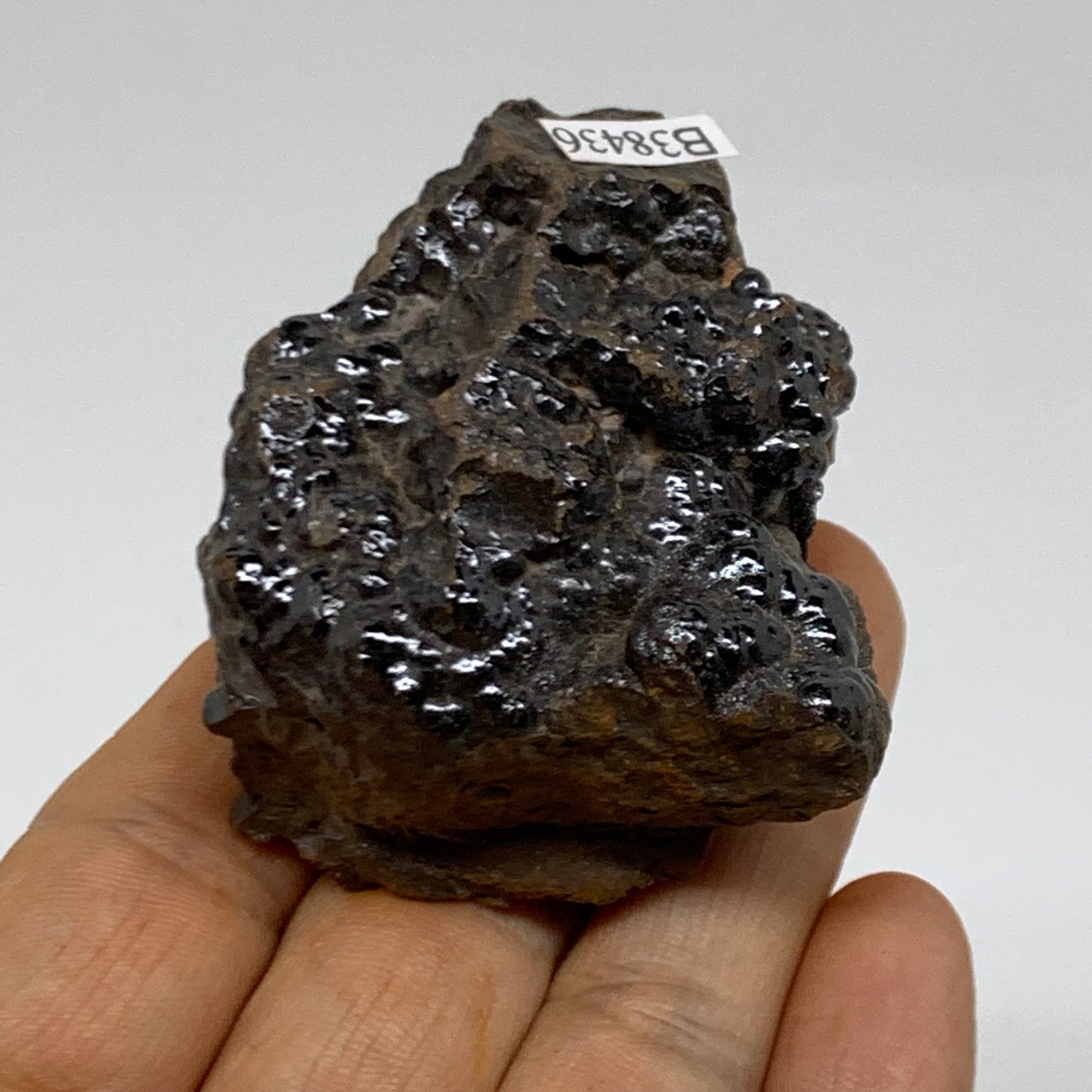 151.6g, 2.2"x1.8"x1.3", Rough Hematite Botryoidal Mineral Crystal, B38436