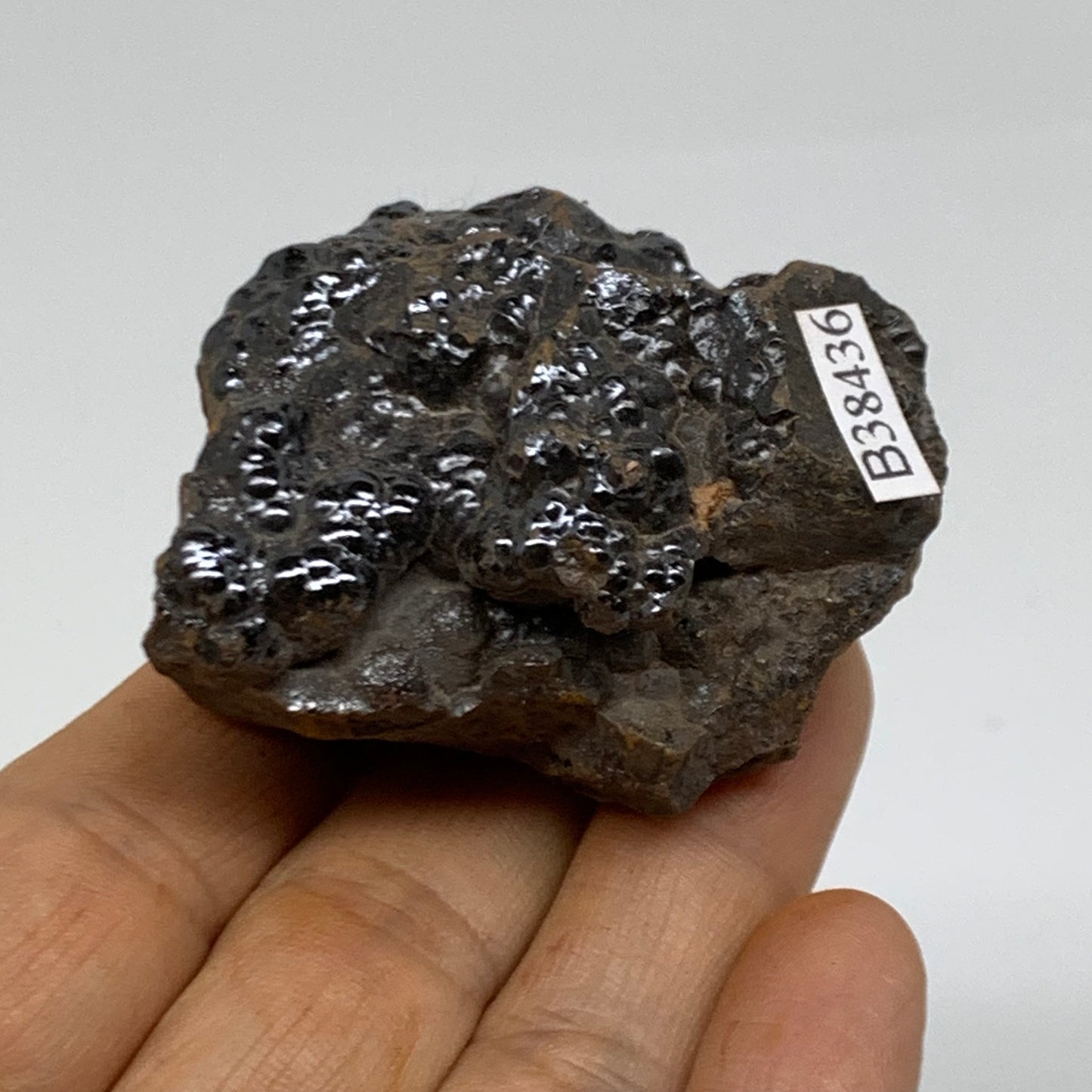 151.6g, 2.2"x1.8"x1.3", Rough Hematite Botryoidal Mineral Crystal, B38436