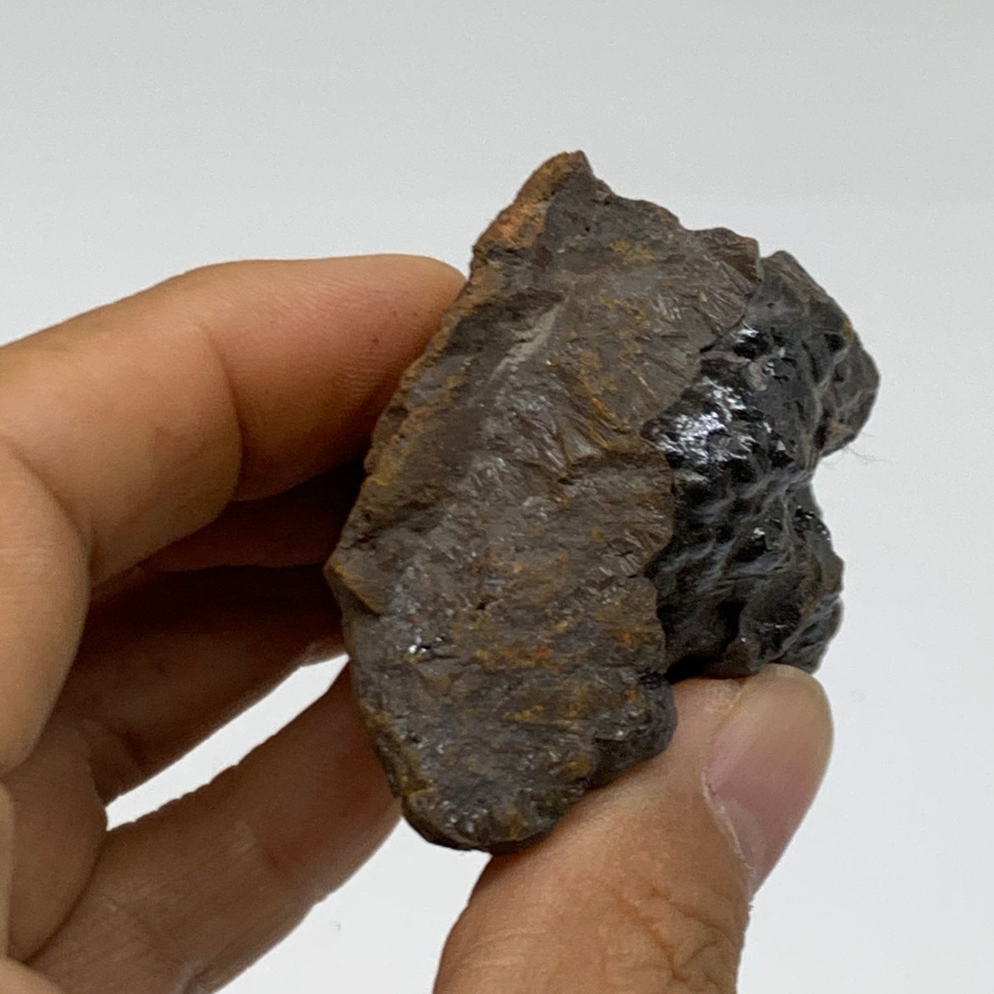 151.6g, 2.2"x1.8"x1.3", Rough Hematite Botryoidal Mineral Crystal, B38436