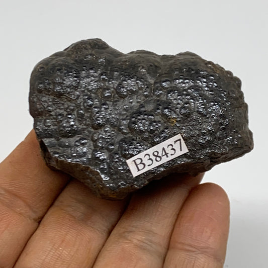 116.7g, 2.2"x1.6"x1.9", Rough Hematite Botryoidal Mineral Crystal, B38437