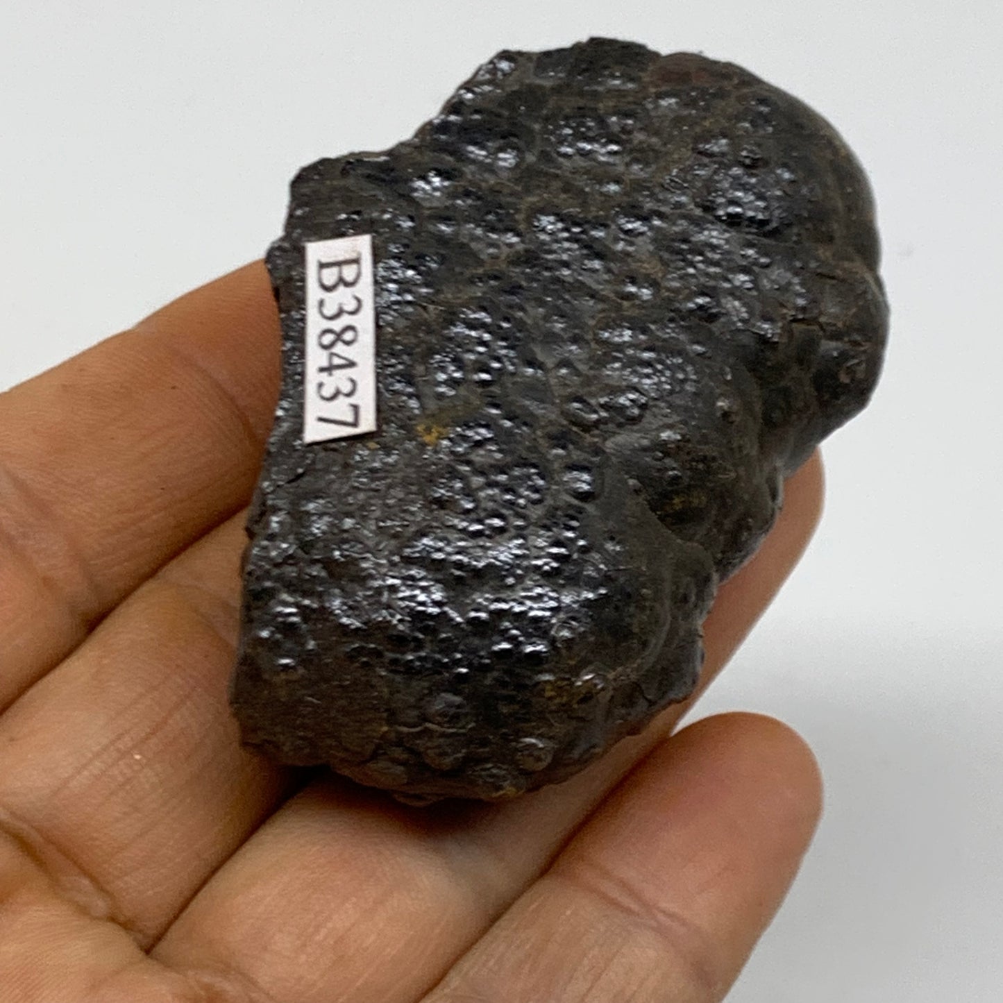 116.7g, 2.2"x1.6"x1.9", Rough Hematite Botryoidal Mineral Crystal, B38437