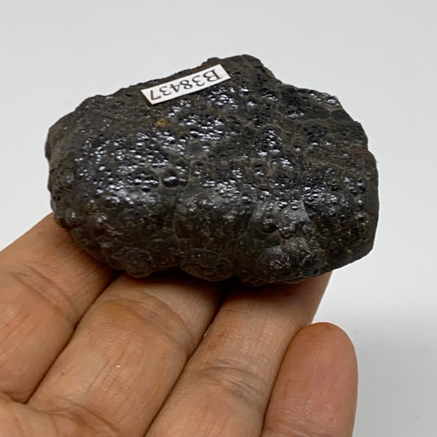 116.7g, 2.2"x1.6"x1.9", Rough Hematite Botryoidal Mineral Crystal, B38437