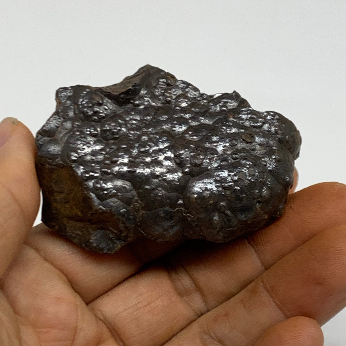 116.7g, 2.2"x1.6"x1.9", Rough Hematite Botryoidal Mineral Crystal, B38437