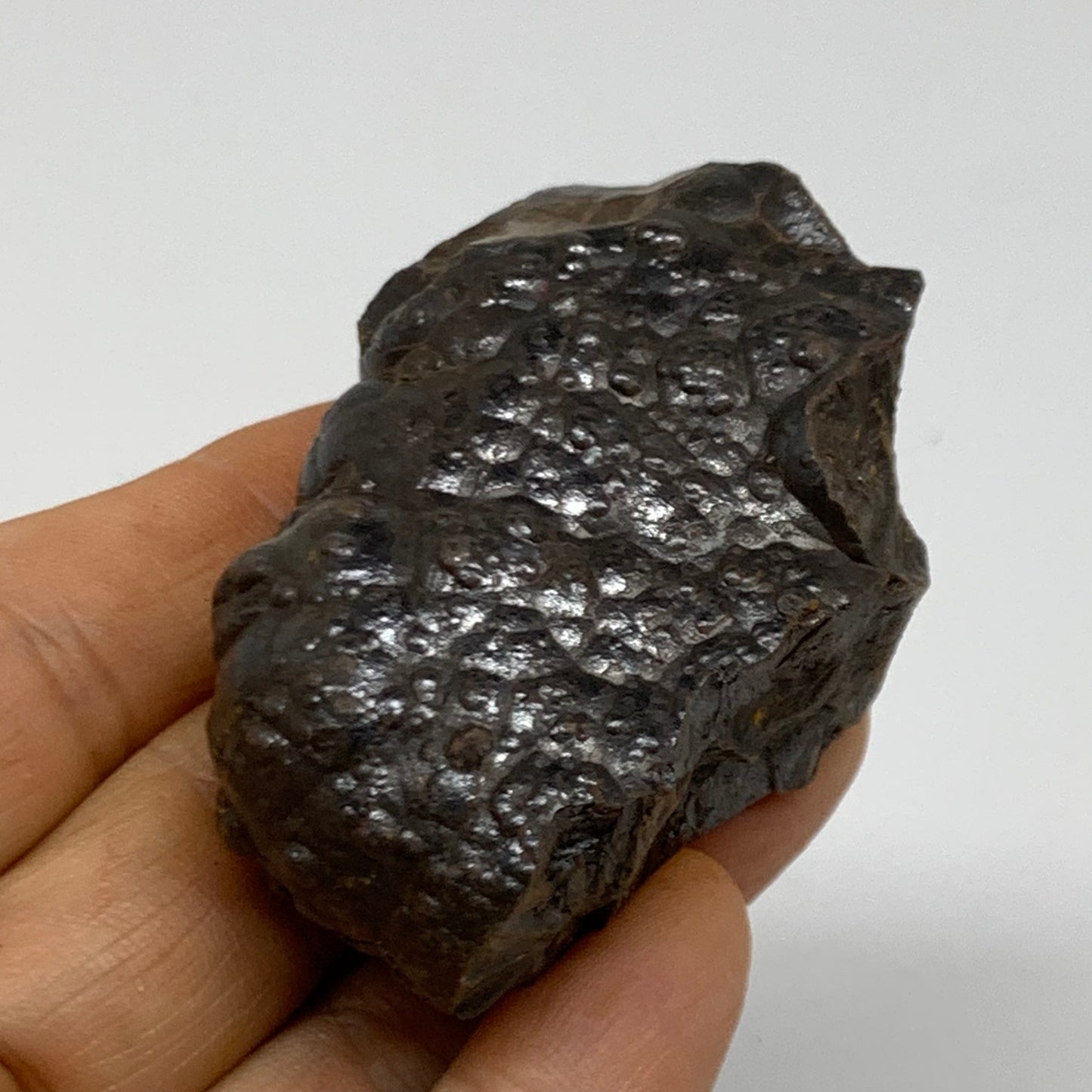 116.7g, 2.2"x1.6"x1.9", Rough Hematite Botryoidal Mineral Crystal, B38437