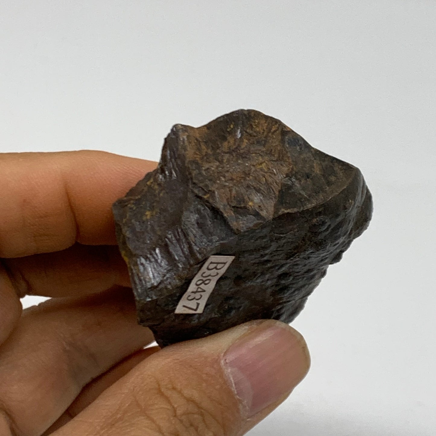 116.7g, 2.2"x1.6"x1.9", Rough Hematite Botryoidal Mineral Crystal, B38437