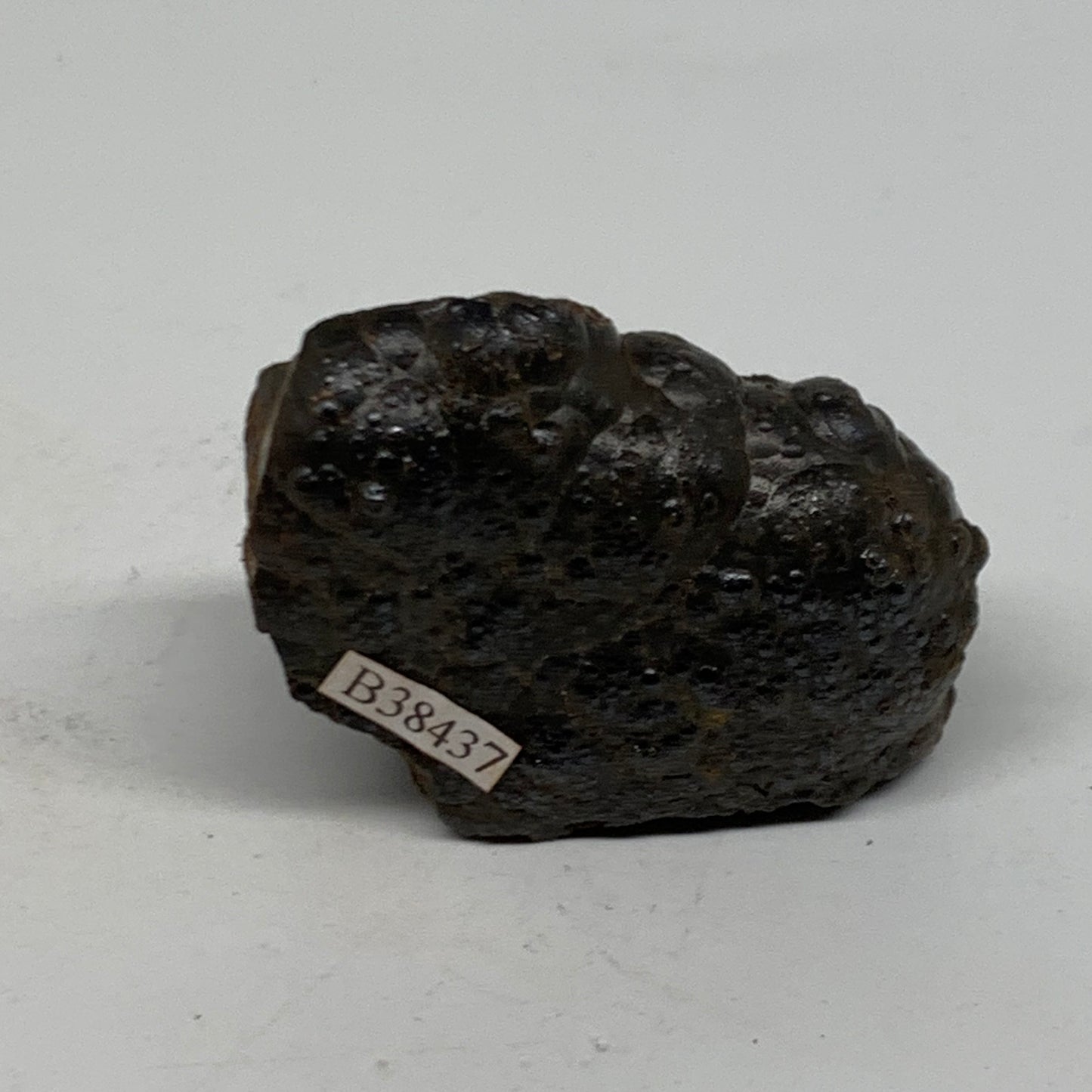 116.7g, 2.2"x1.6"x1.9", Rough Hematite Botryoidal Mineral Crystal, B38437