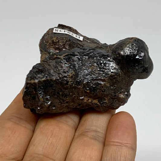 132.4g, 2.3"x1.8"x1.2", Rough Hematite Botryoidal Mineral Crystal, B38438