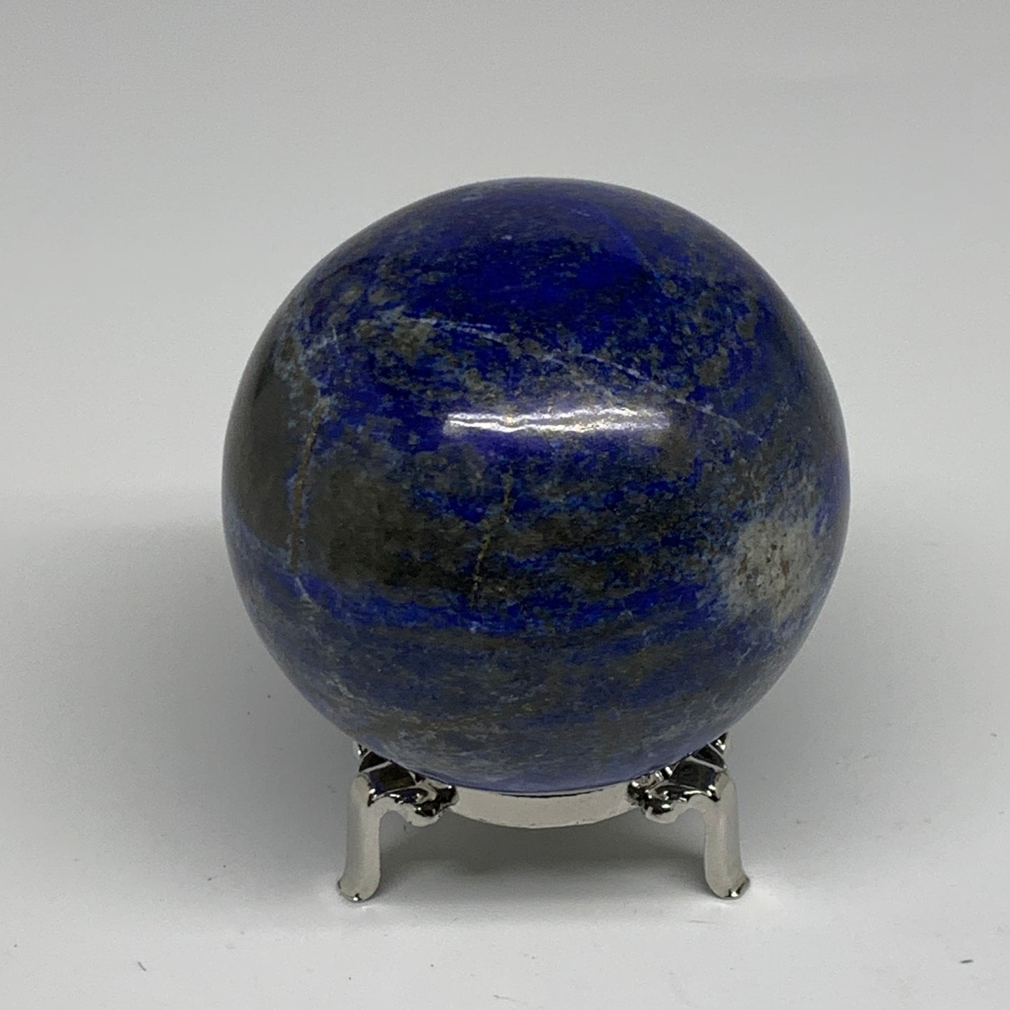 1.64 lbs, 3.1" (78mm), Lapis Lazuli Sphere Ball Gemstone @Afghanistan, B33199