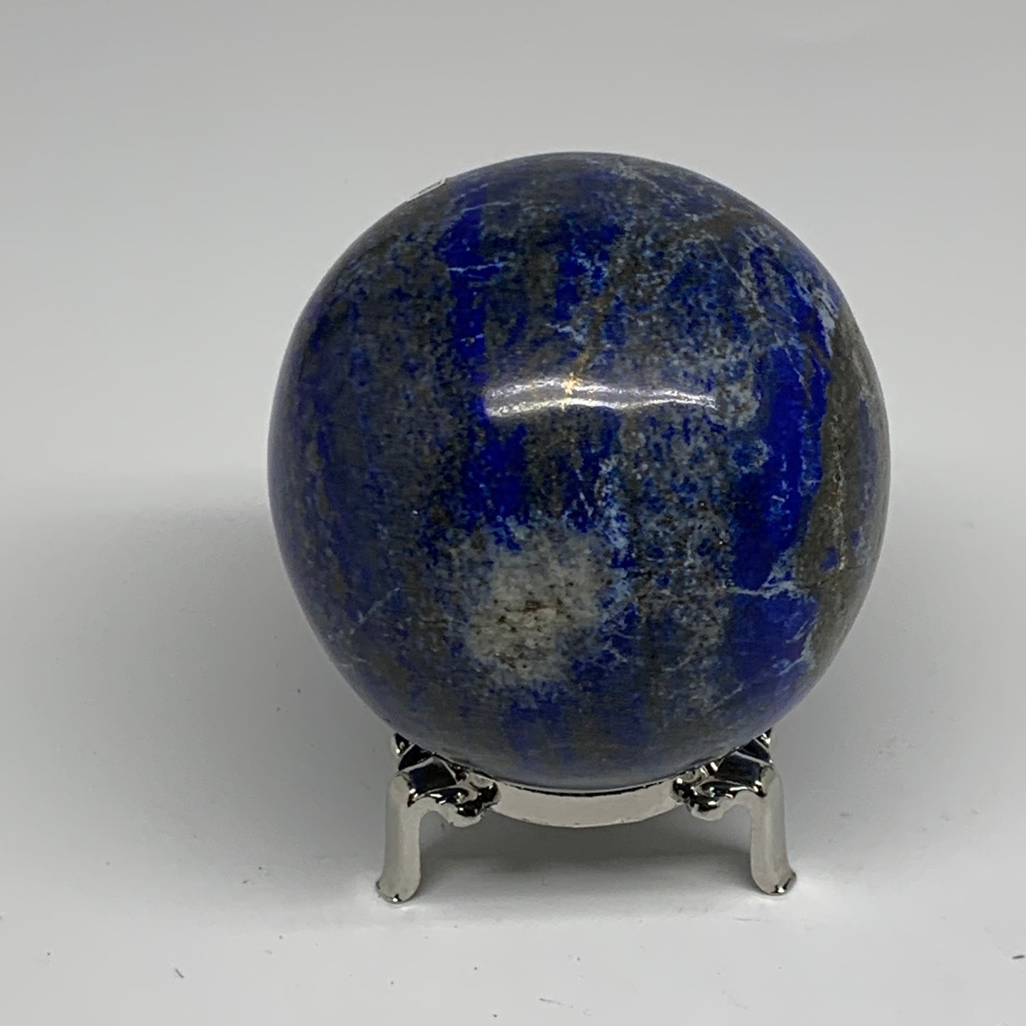 1.64 lbs, 3.1" (78mm), Lapis Lazuli Sphere Ball Gemstone @Afghanistan, B33199
