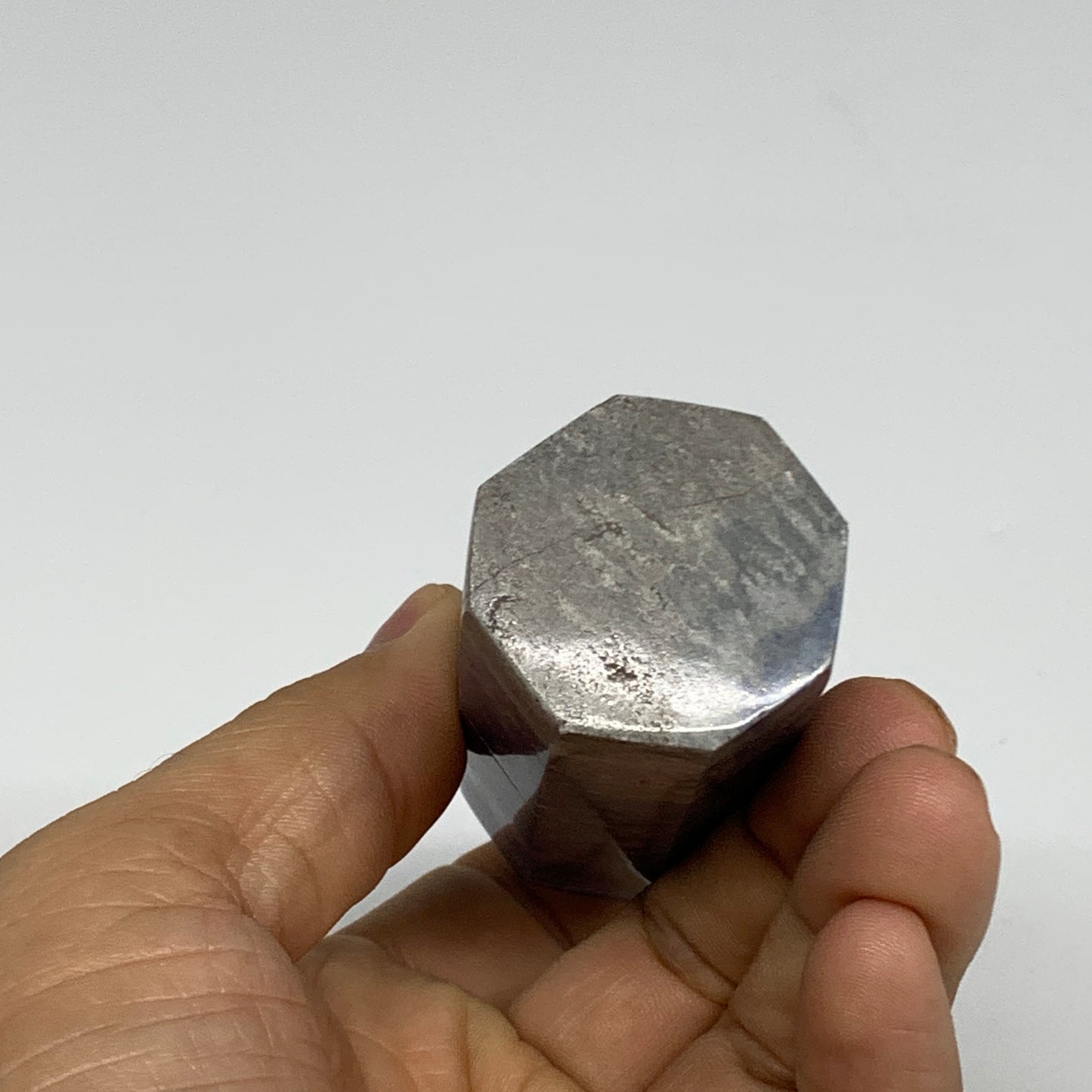 172.6g, 3.1"x1.2", Natural Lapis Lazuli Tower Point Obelisk Afghanistan,B30380