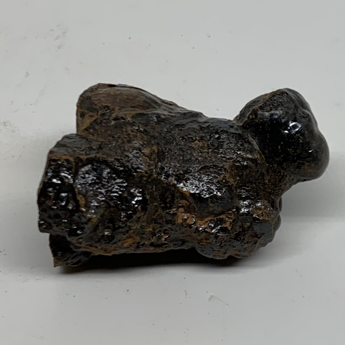 132.4g, 2.3"x1.8"x1.2", Rough Hematite Botryoidal Mineral Crystal, B38438