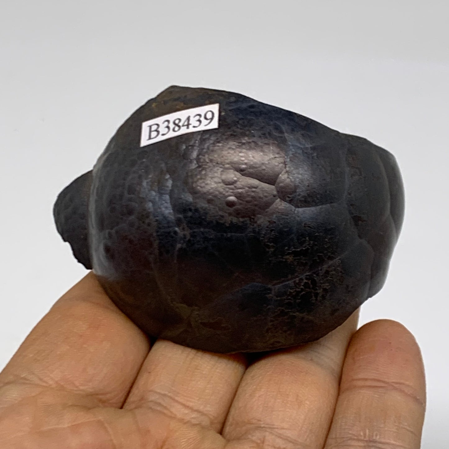 165.8g, 2.5"x1.8"x1.4", Rough Hematite Botryoidal Mineral Crystal, B38439