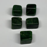 174.3g, 1"-1.2", 5pcs, Natural Nephrite Jade Tumbled Stone @Afghanistan,B31902