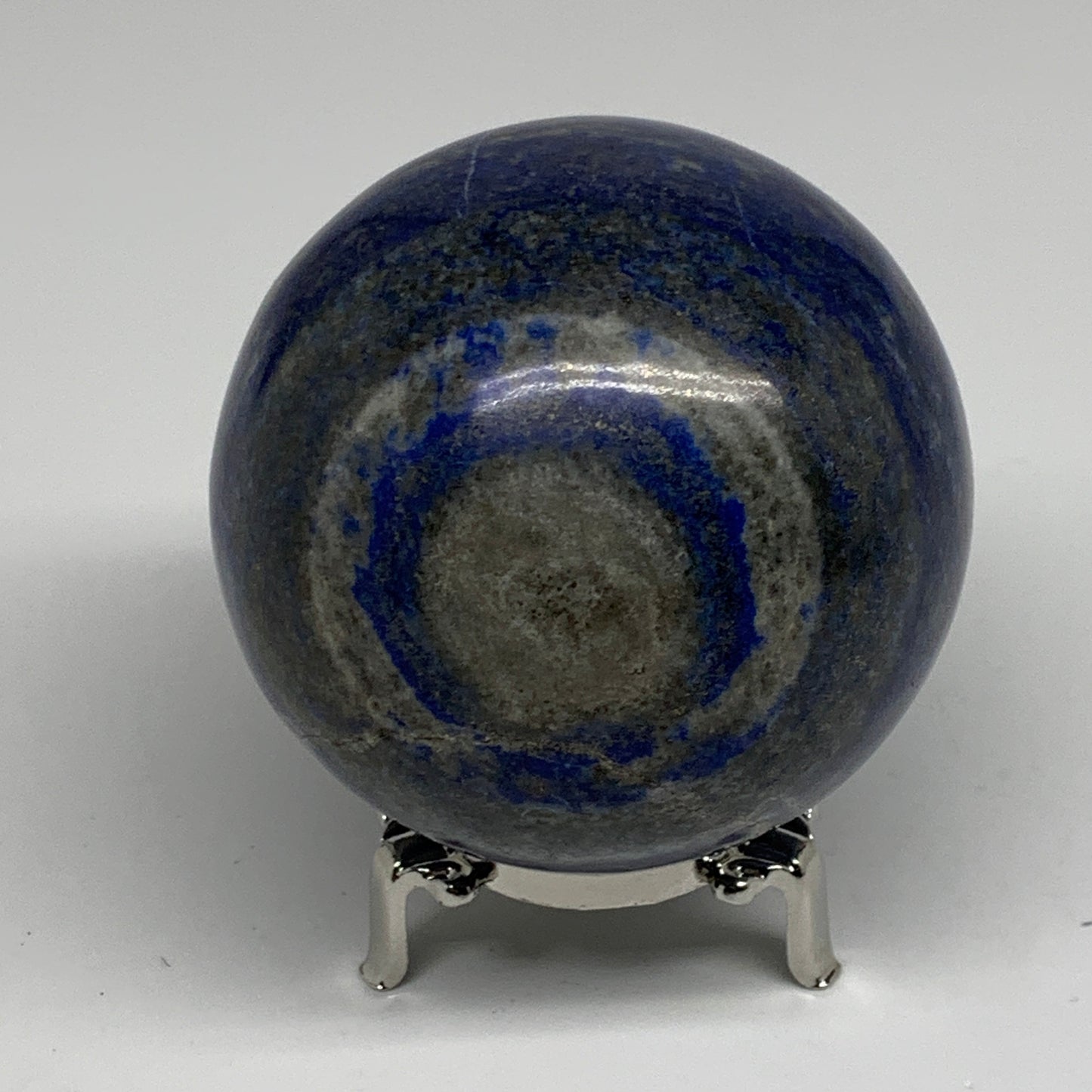 1.82 lbs, 3.2" (80mm), Lapis Lazuli Sphere Ball Gemstone @Afghanistan, B33200