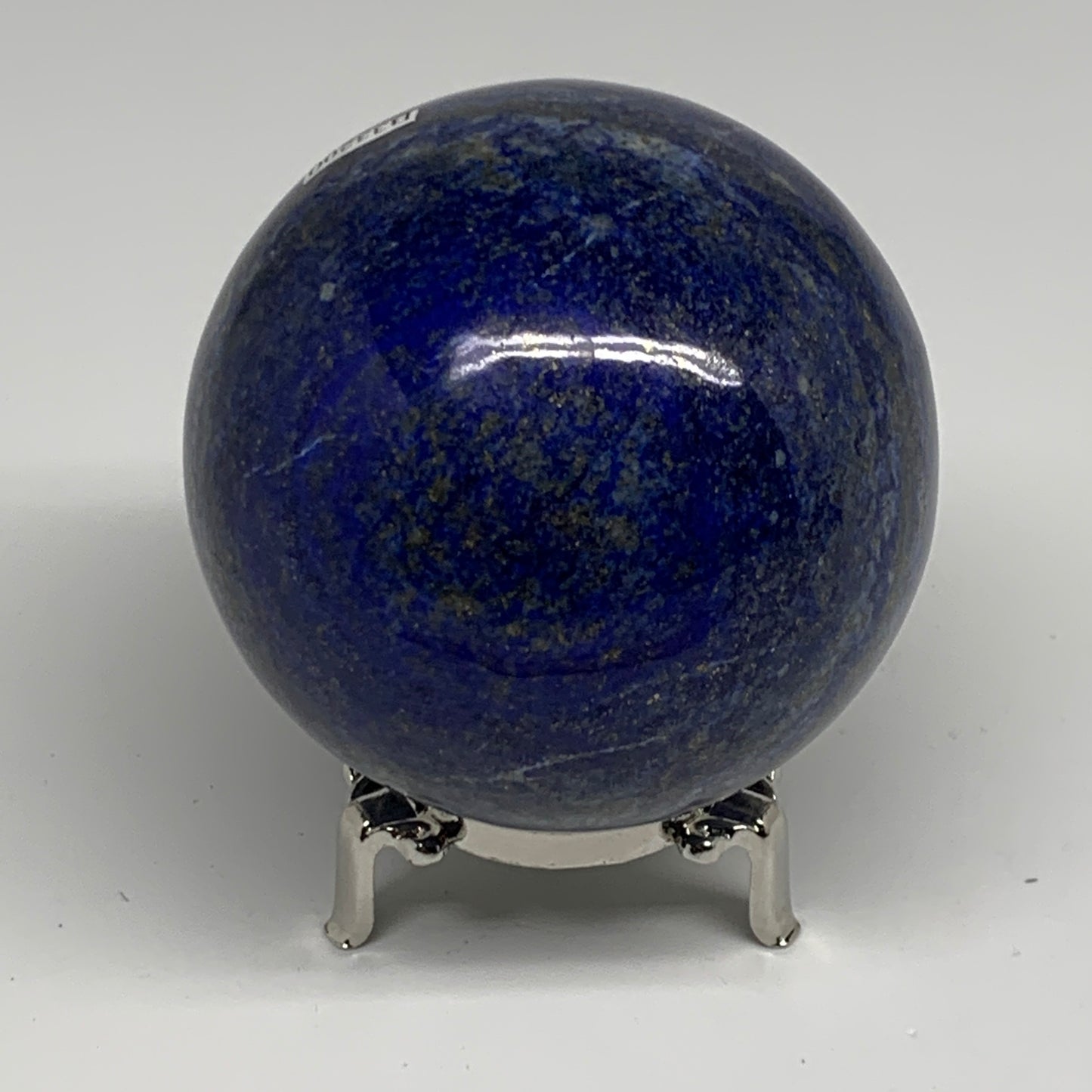 1.82 lbs, 3.2" (80mm), Lapis Lazuli Sphere Ball Gemstone @Afghanistan, B33200