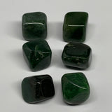 152.4g, 0.8"-0.9", 6pcs, Natural Nephrite Jade Tumbled Stone @Afghanistan,B31903