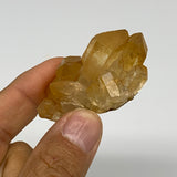 34.4g, 2"x1.1"x1", Orange Quartz Cluster Crystal Terminated @Brazil, B28899