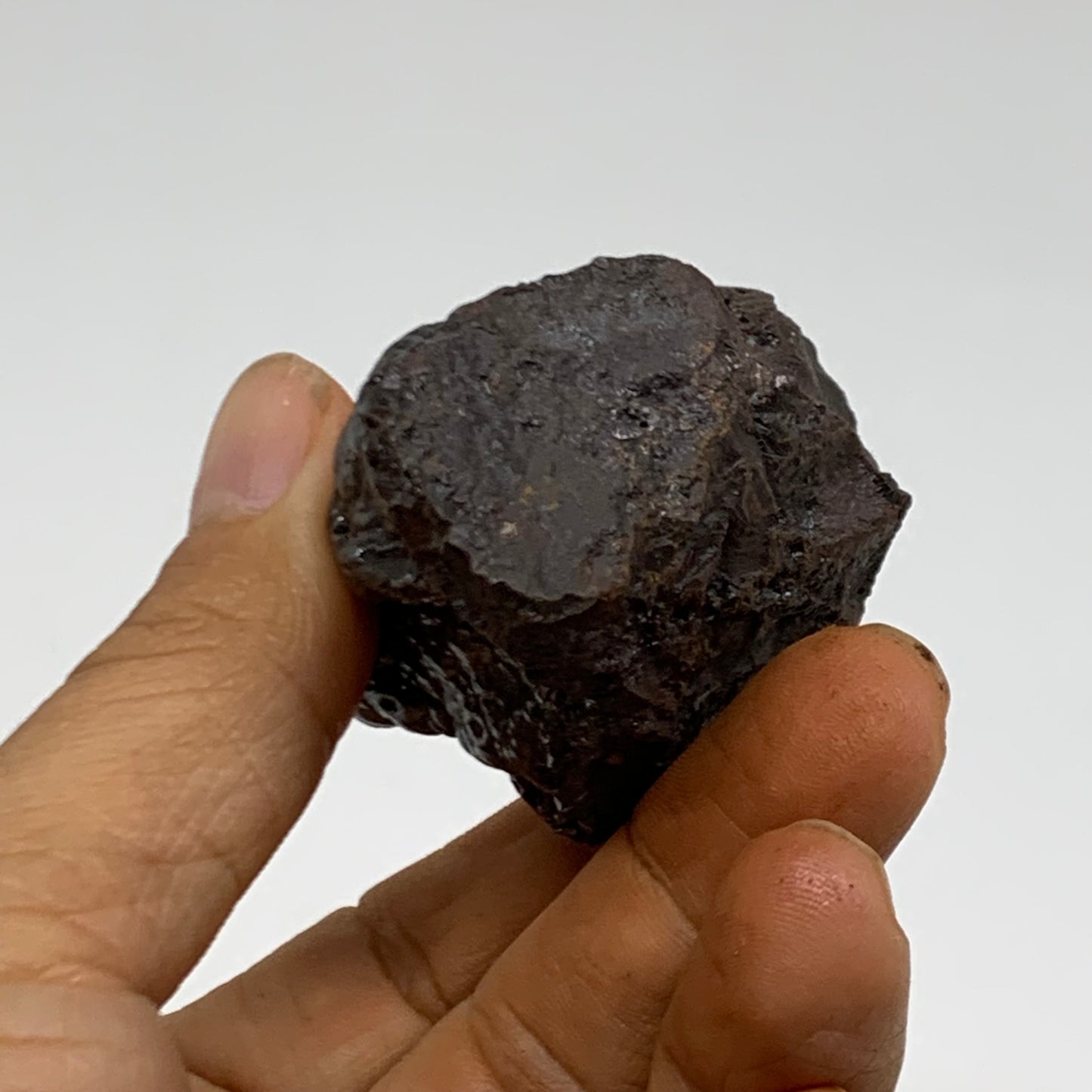 123g, 2.1"x1.5"x1.2", Rough Hematite Botryoidal Mineral Crystal, B38442