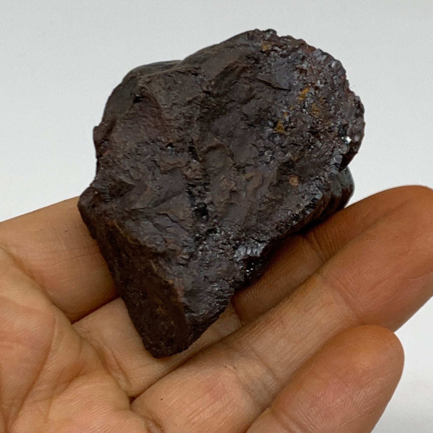 123g, 2.1"x1.5"x1.2", Rough Hematite Botryoidal Mineral Crystal, B38442