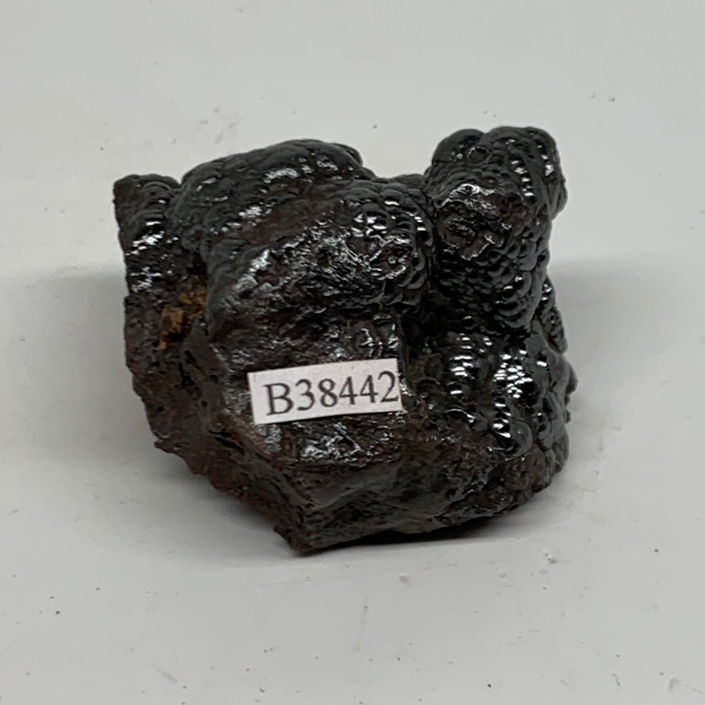 123g, 2.1"x1.5"x1.2", Rough Hematite Botryoidal Mineral Crystal, B38442