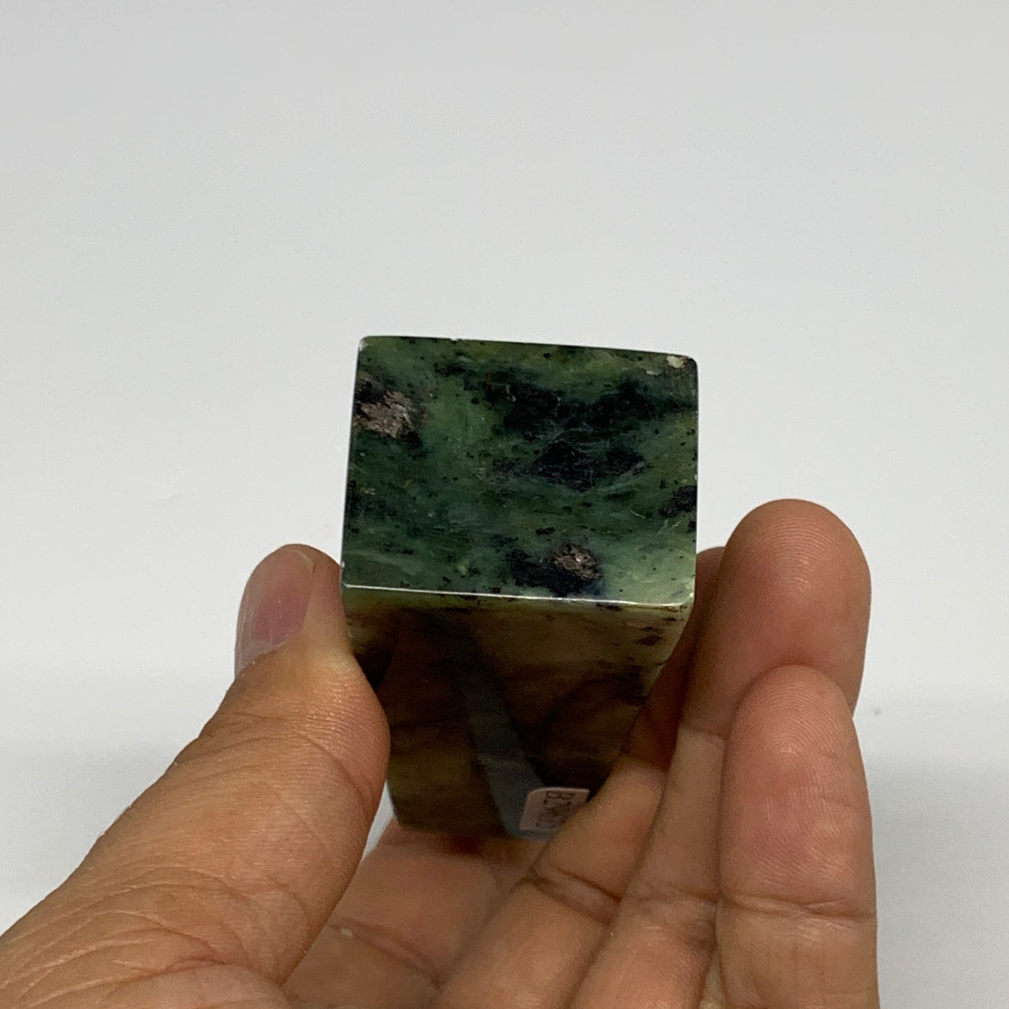 116.7g, 3.3"x1.2"x1", Serpentine Point Tower Obelisk Crystal @Pakistan, B29635